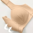 thumbnail image 4 of Wancir Bras for Women 2025 New Woman's Solid Color Thin Style Ventilate Large Size Bra without Steel Rim, 4 of 5