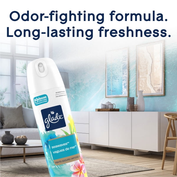 Glade® purificateur d’air et éliminateur d’odeurs en aérosol