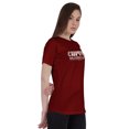thumbnail image 1 of Inkmeso T-Shirt Graphique pour Femmes avec Citation "Curvy Girls Cuddle Better", 1 of 7