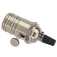 thumbnail image 4 of Retro Style E27 Lamp Base Lamp Holder with Switch Pendant Light Accessories, 4 of 11