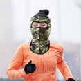 thumbnail image 4 of Vadktai Winter Fleece Mask Warm Mask, Winter Fleece Ski Mask for Women, Winter Riding Windproof Mask, 4 of 5