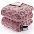 thumbnail image 1 of EDTara ETL Certified Sherpa Electric Blanket, Fast Heating with 10 Adjustable Heat & Timer Levels, Machine Washable, 1 of 10