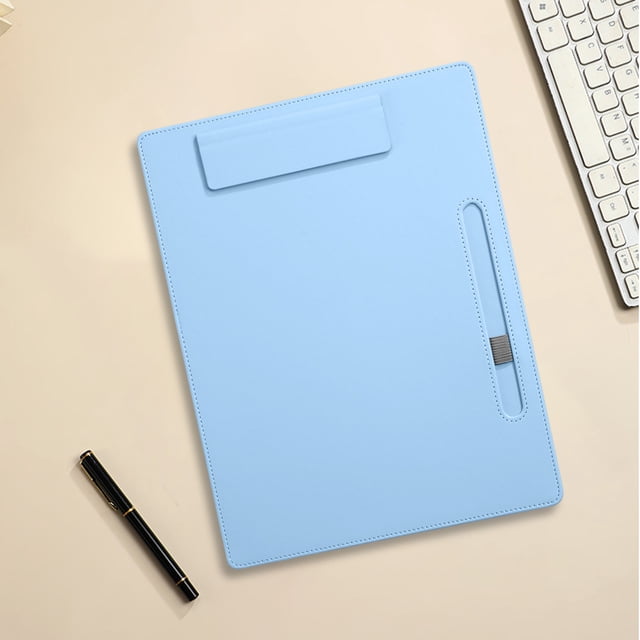 TopLLC Organisateurs de Placard et Rangement, Planche de Rangement et d'Organisation pour Étudiants, Bloc-Notes, Planche d'Écriture, Planche de Signatures de Contrats de Bureau, Planche de Menu en Cuir et Contreplaqué
