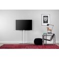 thumbnail image 3 of SONOROUS TV Stand PL2800 WHT for Up To 65 Inches TV - Floor Stand TV Bracket for LCD, LED & Flat Screen – Fixed TV Stand with Tempered Glass Base, 45 Degree Swivel & Wire Management - White, 3 of 3