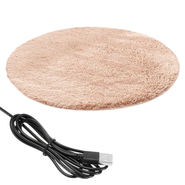 EGNMCR Pet Heating Pad For Small Dogs Heating Pad For Cats Heating Bed For Cats Electric Heating Pad For Dogs, Temperature Holding, Easy To Clean, Rounde electric blanket