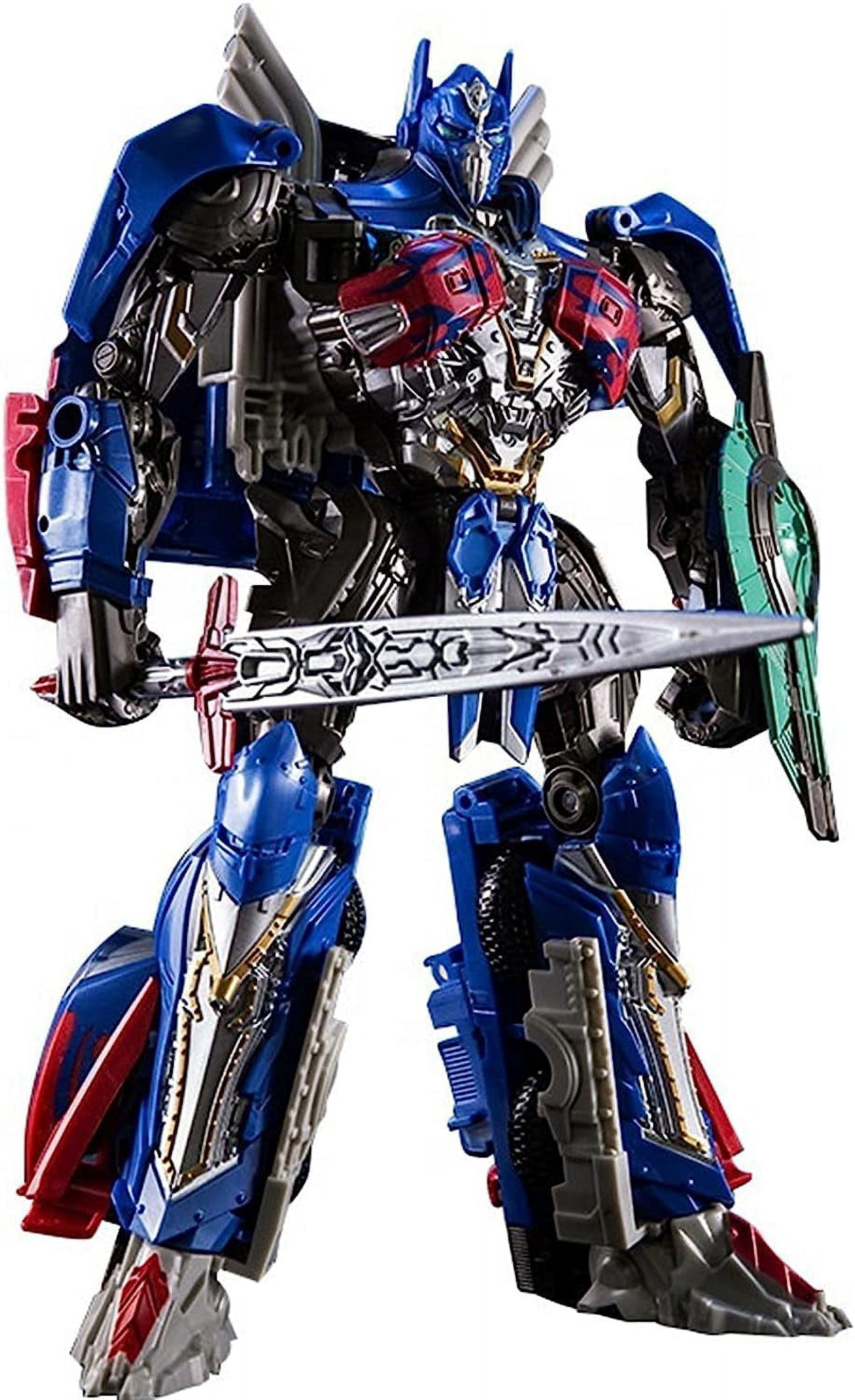 HSHDLDF Transformer Toys Last Knight Leader Class Optimus Prime KO Action Figure Toys 8.6 Inch