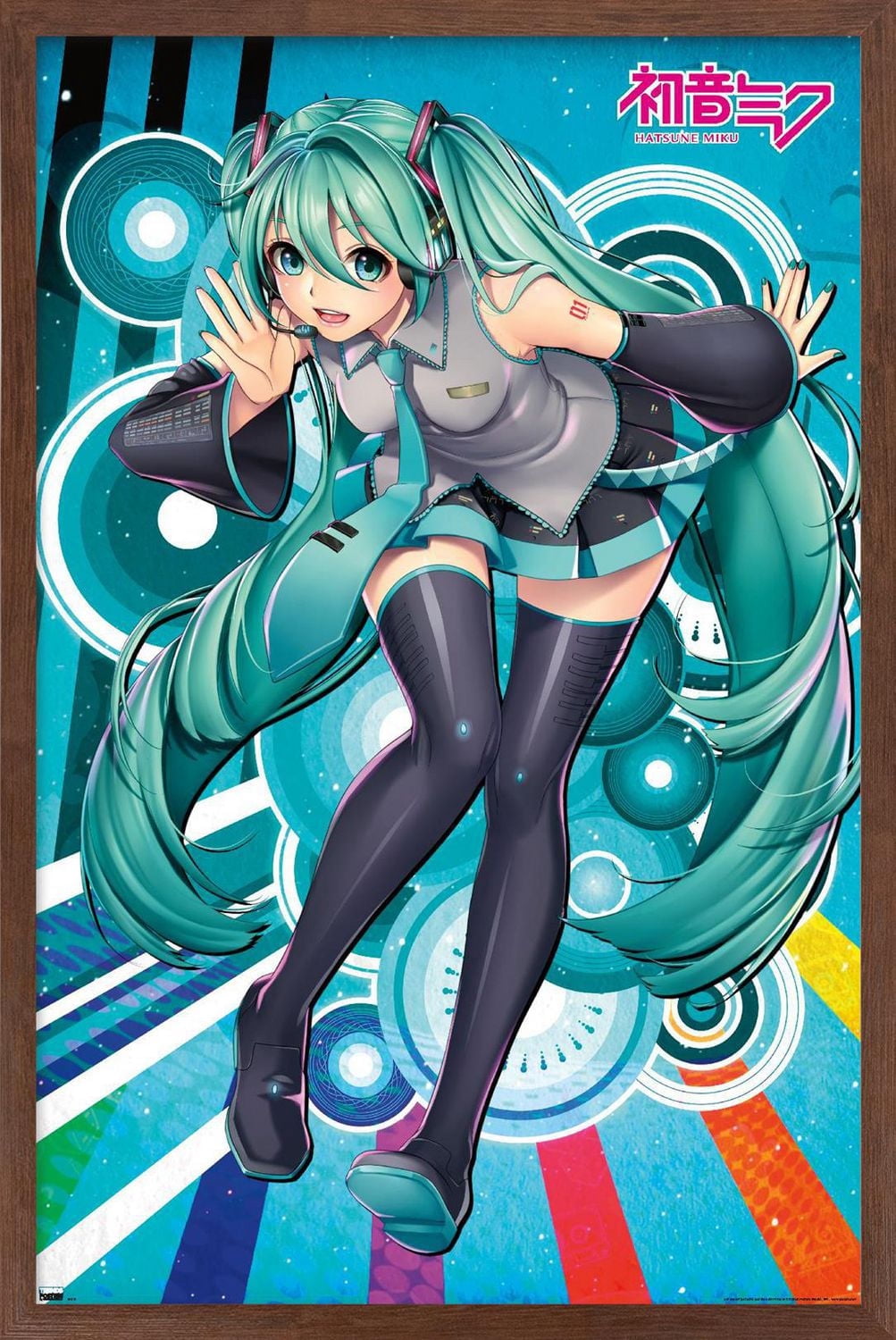 Hatsune Miku - Whisper Wall Poster with Magnetic Frame