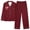 Wine, variant on Amzcrzy Pajamas for Women Set Women's Home Pocket Printed Pajama Set for Daily Home Wear Set Pj Sets for Woman Women's Pajama Sets Womens Loungewear Set Winter Clothes for Women
