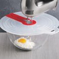thumbnail image 4 of Baking Splash Guard, PP Silicone Mélange Bol Éclaboussures de Garde pour les Fouets, 4 of 8