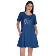 thumbnail image 1 of Inkmeso I Got The Shot Tunic Graphic T-Shirts Scoop Neck Dress Short Sleeve Tops, 1 of 8