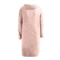 thumbnail image 5 of AherBiu Plus Size Cardigan for Women Trendy Cable Knit Long Cardigans Button down Open Front Winter Coat, 5 of 5