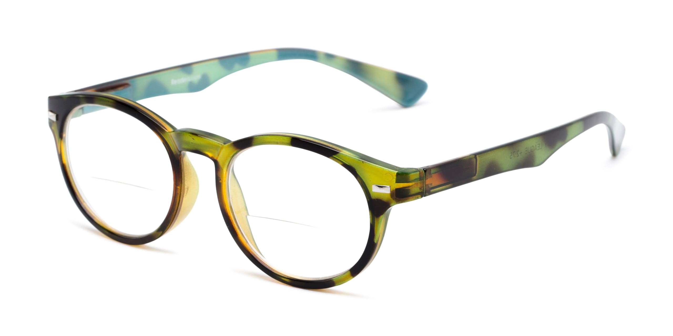 Readers.com Reading Glasses: The Ivy League Bifocal round Style for Men and Women