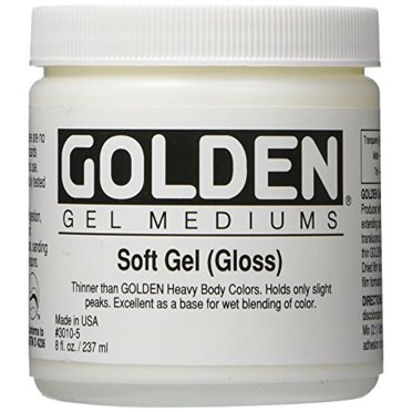 Golden Artist Colors - Soft Gel Gloss - 8 oz Jar