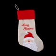 thumbnail image 3 of Abbracc Christmas Fabric Embroidered Christmas Hanging Stockings Candy Bag Xmas Tree Decor Santa, 3 of 9