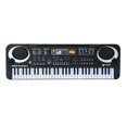 thumbnail image 1 of 61 Keys Black Digital Music Electronic Keyboard Key Board Electric Piano Kids Gift Musical Instrument, 1 of 6