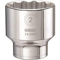 thumbnail image 1 of Stanley Tools 7516552 DWMT74608OSP SAE 0.75 Drive 12 Point Socket, 2 in., 1 of 1