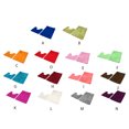 thumbnail image 4 of relayinert TPR Bottom Chenille Rug For Bathroom No Loose Thread And Good Stepping Feeling Rug Carpet Absorbent White 50*80+50*50 1 Pc, 4 of 6