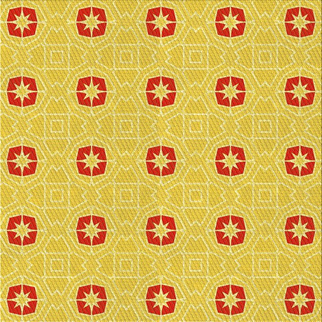 Ahgly Company Tapis d'Intérieur Lavable à la Machine, Carré, Transitionnel, Jaune Banane, Tapis de Zone, 8 Pieds Carré