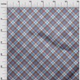 thumbnail image 3 of oneOone Velvet Dark Rose Brown Fabric Check Craft Projects Decor Fabric Printed By The Yard 58 Inch Wide, 3 of 4