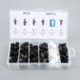 thumbnail image 3 of 100PCS Universal Plastic Fender Clips Auto Car Push Retainer Pin Rivet Trim Clip Panel Auto Fastener Kit Assortment+Tool, 3 of 5