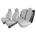 thumbnail image 1 of FH Group Neoprene Custom Fit Car Seat Covers for 2016-2024 Honda Civic Waterproof Full Set Solid Gray, 1 of 9