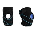 thumbnail image 2 of Cagogo Genouillères de Compression à Moins de 5 $, Genouillères de Compression, Attelle de Soutien de Genou de Sport, Protection de Genou pour Cyclisme et Course, Protège-Genou à Sangle Élastique, Matériau Néoprène Respirant, Conception Antidérapante, 2 of 2