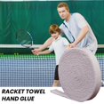 thumbnail image 4 of Anti-slip Tennis Racket Sweatband 1 Roll Tennis Racket Towel 5m Super Sweat Absorbent Thickened Sweat Tape Great Friction Anti-slip Soft Shockproof, 4 of 8