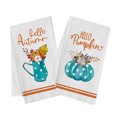thumbnail image 1 of Home Gnomes Maple 18 Towels 2PCS IN Leaves X Soft Fall Hand Pumkin Dishcloth Welcome 28 Flowers Rag Kitchen Welcome Home Textiles, 1 of 6
