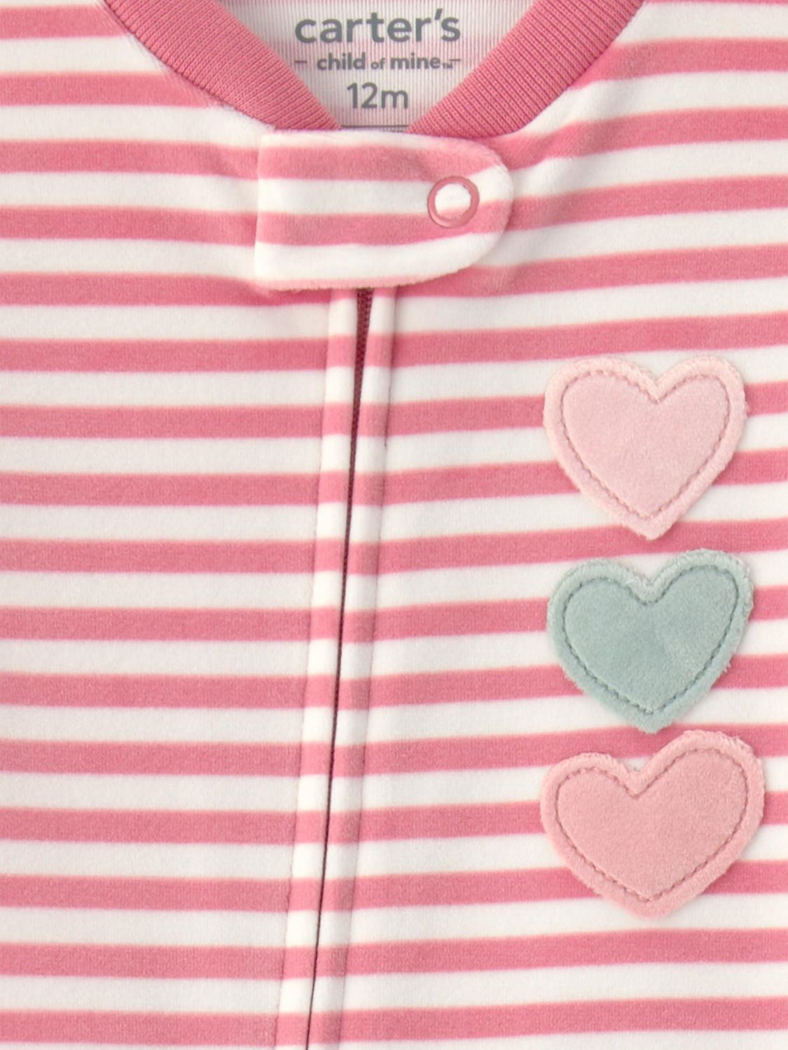 Pyjamas une pièce Carter's Child of Mine pour bébé et petite fille, lot de 2