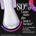 thumbnail image 4 of Kotex Overnight Maxi Pads with Wings, Extra Heavy Absorbency, 28 Count, 4 of 7