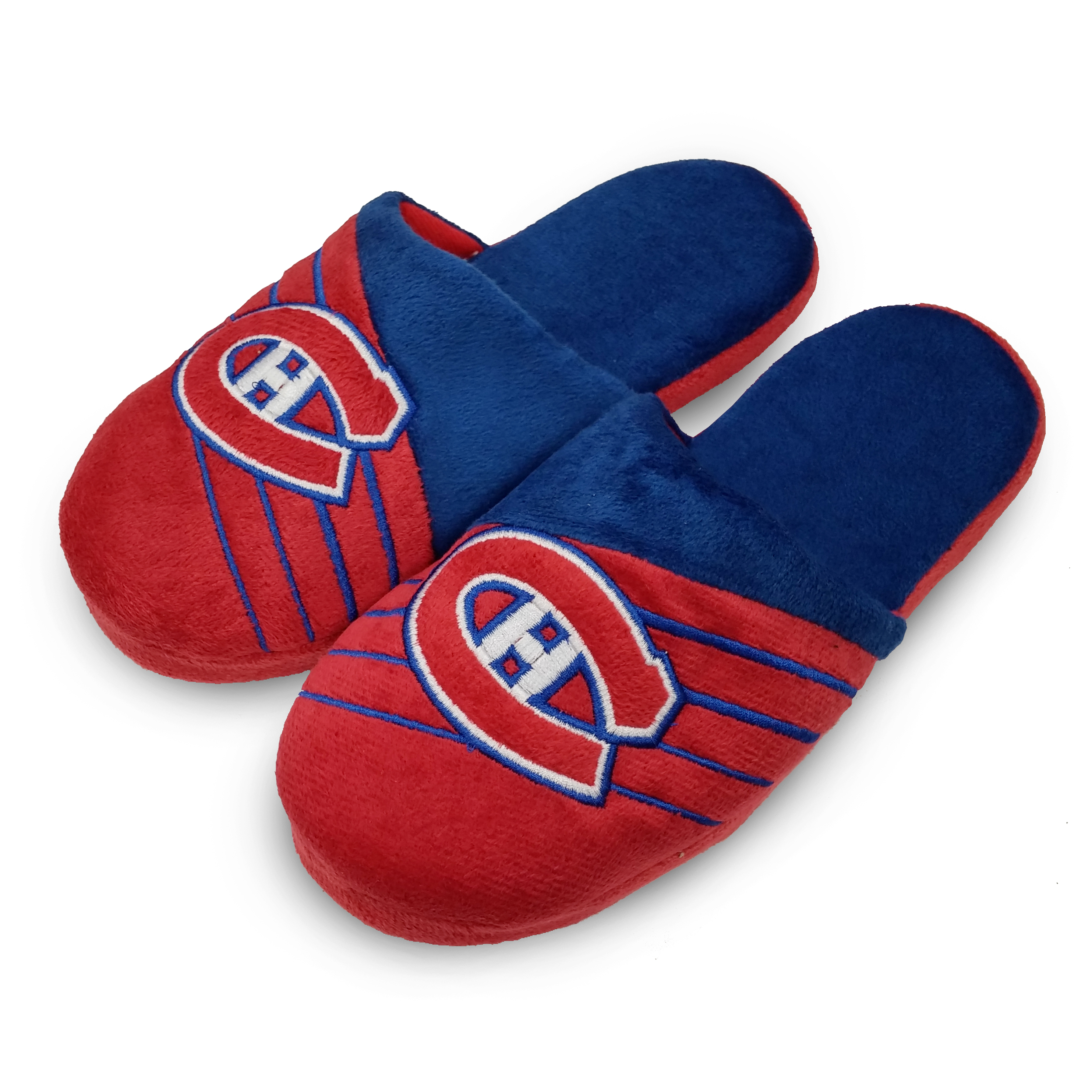 Montreal Canadiens NHL Men's Big Logo Slipper - Forever Collectibles