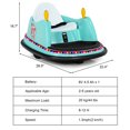 thumbnail image 2 of Gymax 6V Kids Ride On Bumper Car Vehicle 360 Degree Spin Toy w/ Remote Control Green, 2 of 10