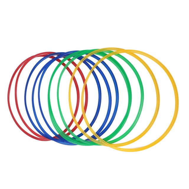 Kids Exercise Hoop, Hand Foot Coordination 18.9in Hoop Ring with Connector Toy Innovative for Home