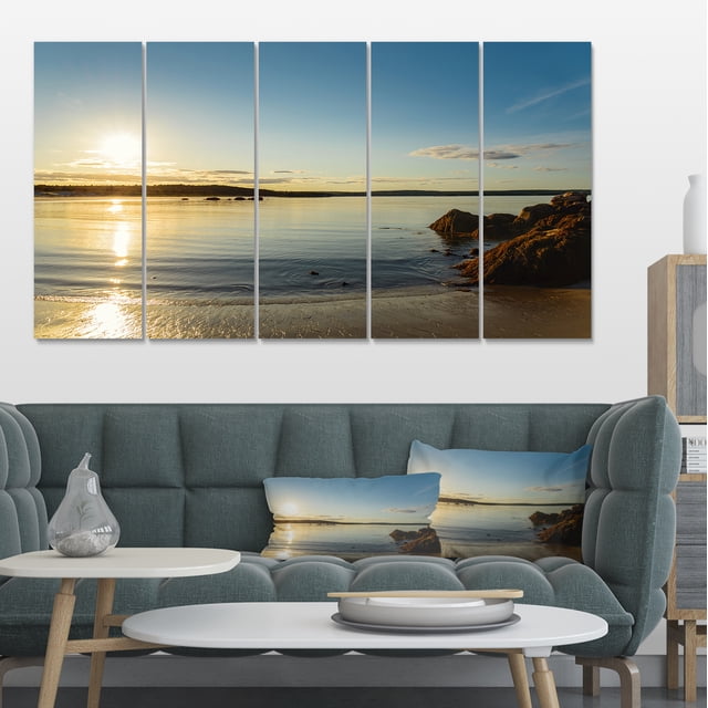 Carters Beach Nova Scotia Canada - Seashore Canvas Art Print