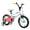 Red, variant on Costway 14" Kids Bike with Adjustable Saddle Handlebar Removable Training Wheels Handbrake Green