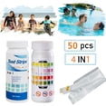 thumbnail image 2 of Pool Test Strips 50Pcs Water Quality Test Paper Swimming Pool Ph Test Strip Pool Test Strip Drinking Water Chemistry Test Pool Test Kit, 2 of 8