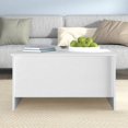 thumbnail image 5 of vidaXL Coffee Table White 80x55.5x41.5 cm Engineered Wood, 5 of 5