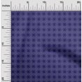 thumbnail image 1 of oneOone Georgette Viscose Fabric Shapes Geometric Sashiko Print Fabric Prints by Yard 42 Inch Wide, 1 of 4