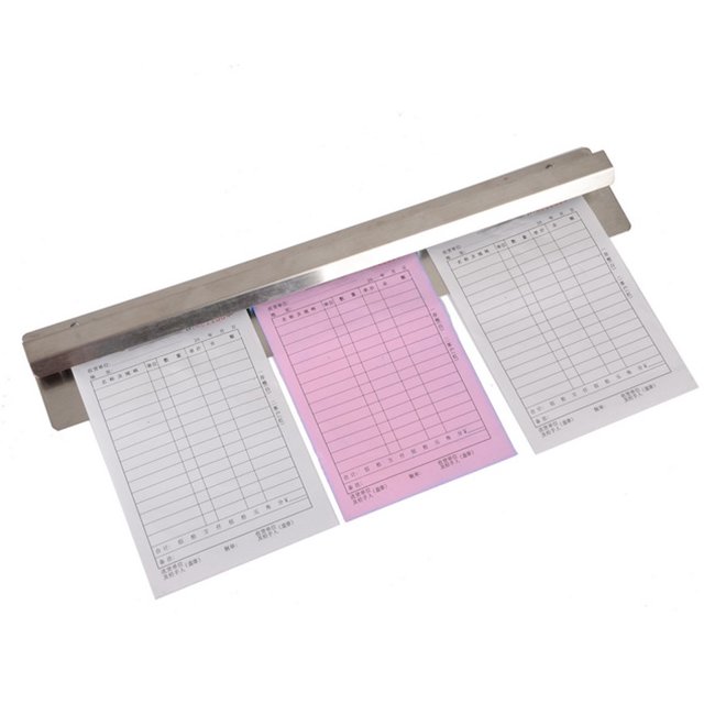 Metal Order Grabber | Tab Bill Ticket Waiter Food Holder , , 40cm