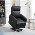 thumbnail image 2 of HOMCOM Fauteuil Releveur Électrique pour Aînés avec Pochette pour Télécommande, 2 of 10