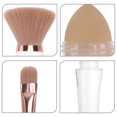 thumbnail image 3 of UPOUART 1Set Assorted Color Cosmetic Brush Set Smooth Soft Bristles for Makeup Application, 3 of 8