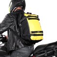 thumbnail image 2 of Motorcycle Bag Tail Bag Waterproof Large Capacity Backpack Pannier Bag Versatile Bag with straps (Yellow, 30L), 2 of 8