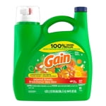 Gain Liquid Laundry Detergent, Island Fresh Scent, Freshness + Odour Fighting, High efficiency washing machine liquid cleaning soap, 4.25 Litres, 100 Wash Loads
