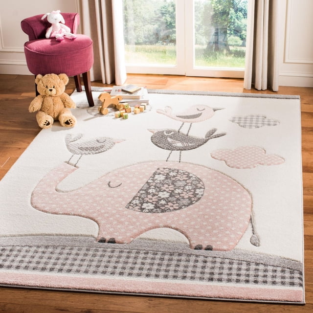 Safavieh Carousel Kids Gordan Tapis d’Éléphant