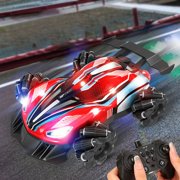 EGNMCR Spray Lighted Car , Wireless Remote Control Drift Racing Car ,sportiness Music Car , Rechargeable Off-road Running Car Toys remote control vehicle