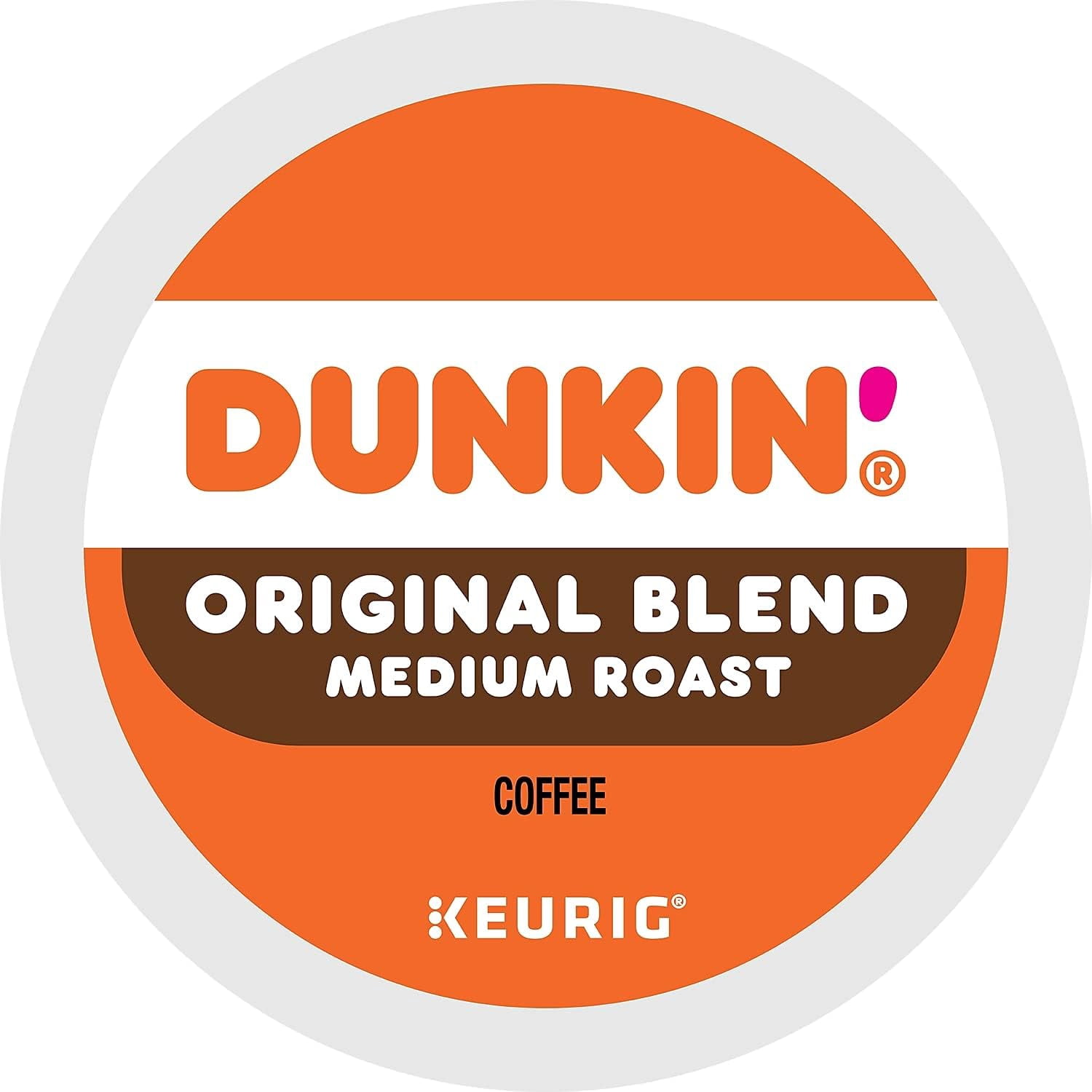 Dunkin' Donuts Original Blend, K-Cup Portion Pack for Keurig Brewers, 24 Count