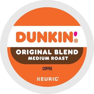 Dunkin' Donuts Original Blend, K-Cup Portion Pack for Keurig Brewers, 24 Count