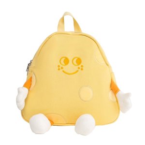 Sac à dos de fromage mignon Filles Cartoon Soft Daypack sac scolaire pour les voyages quotidiens