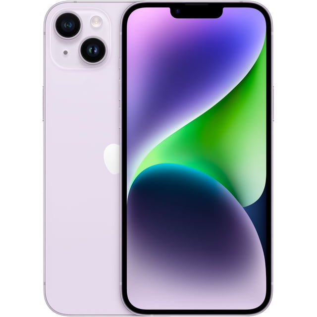 Restored Apple iPhone 14 Plus - Carrier Unlocked - 256GB Purple - MQ403LL/A (Refurbished)