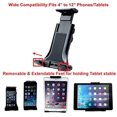 thumbnail image 3 of Universal Adjustable Car Phone IPad Cup Holder Mount for iPad Mini 5/4/3/2 and All Cell phone PZ1, 3 of 5